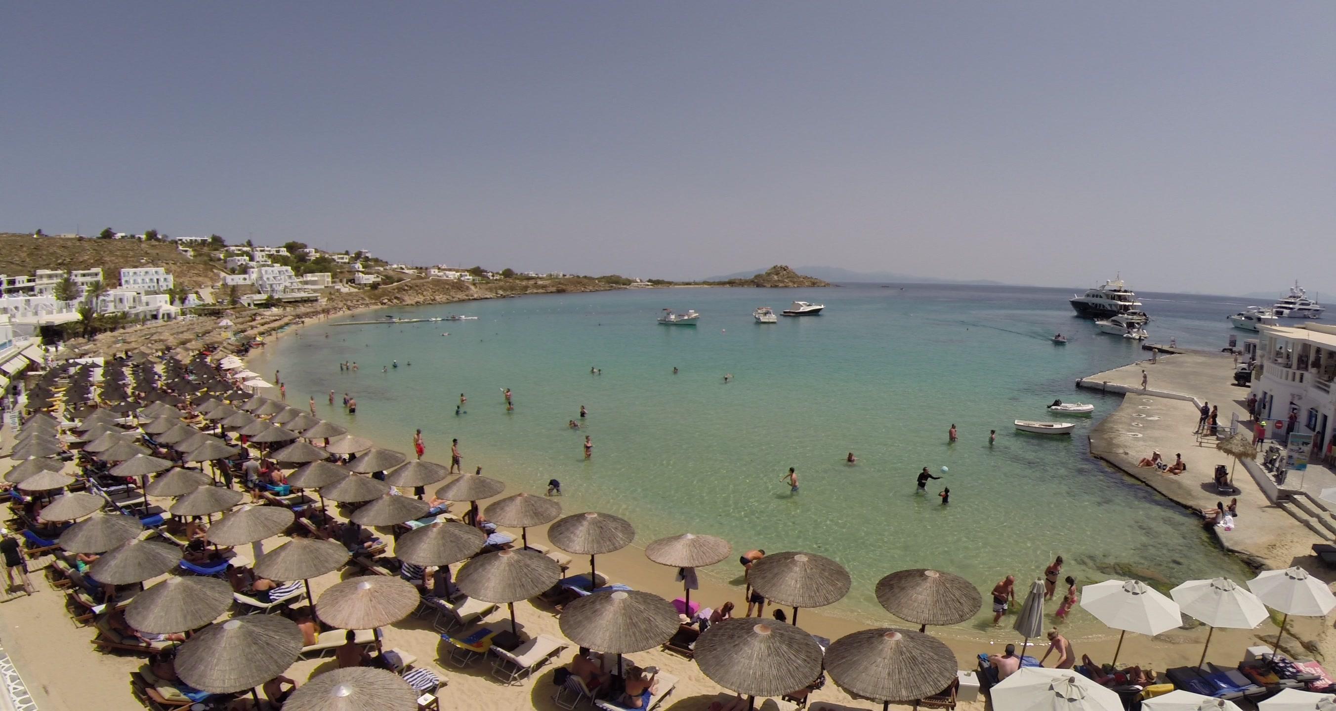 Acrogiali Beachfront Hotel Mykonos Platys Gialos  Екстер'єр фото