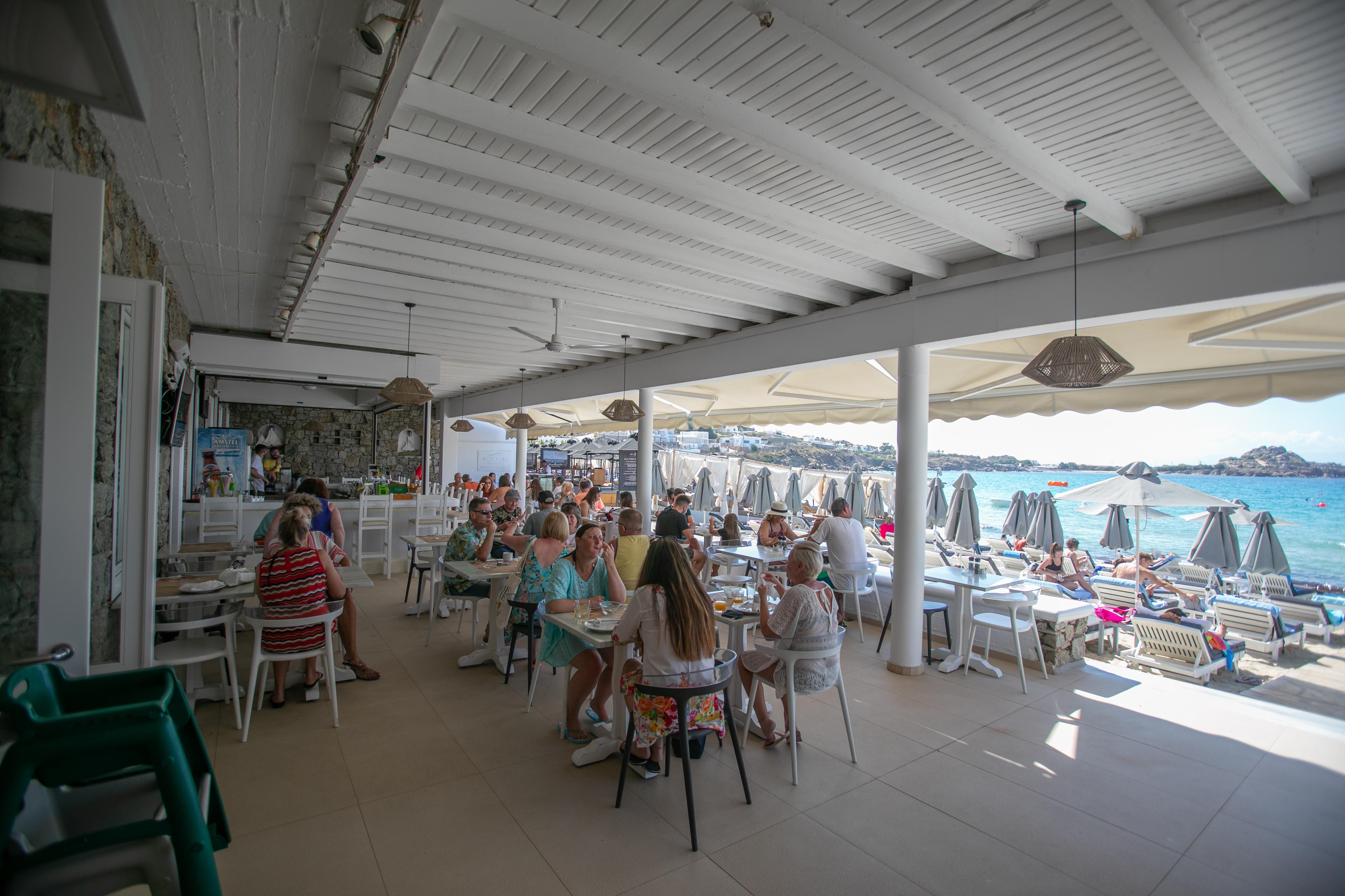 Acrogiali Beachfront Hotel Mykonos Platys Gialos  Екстер'єр фото