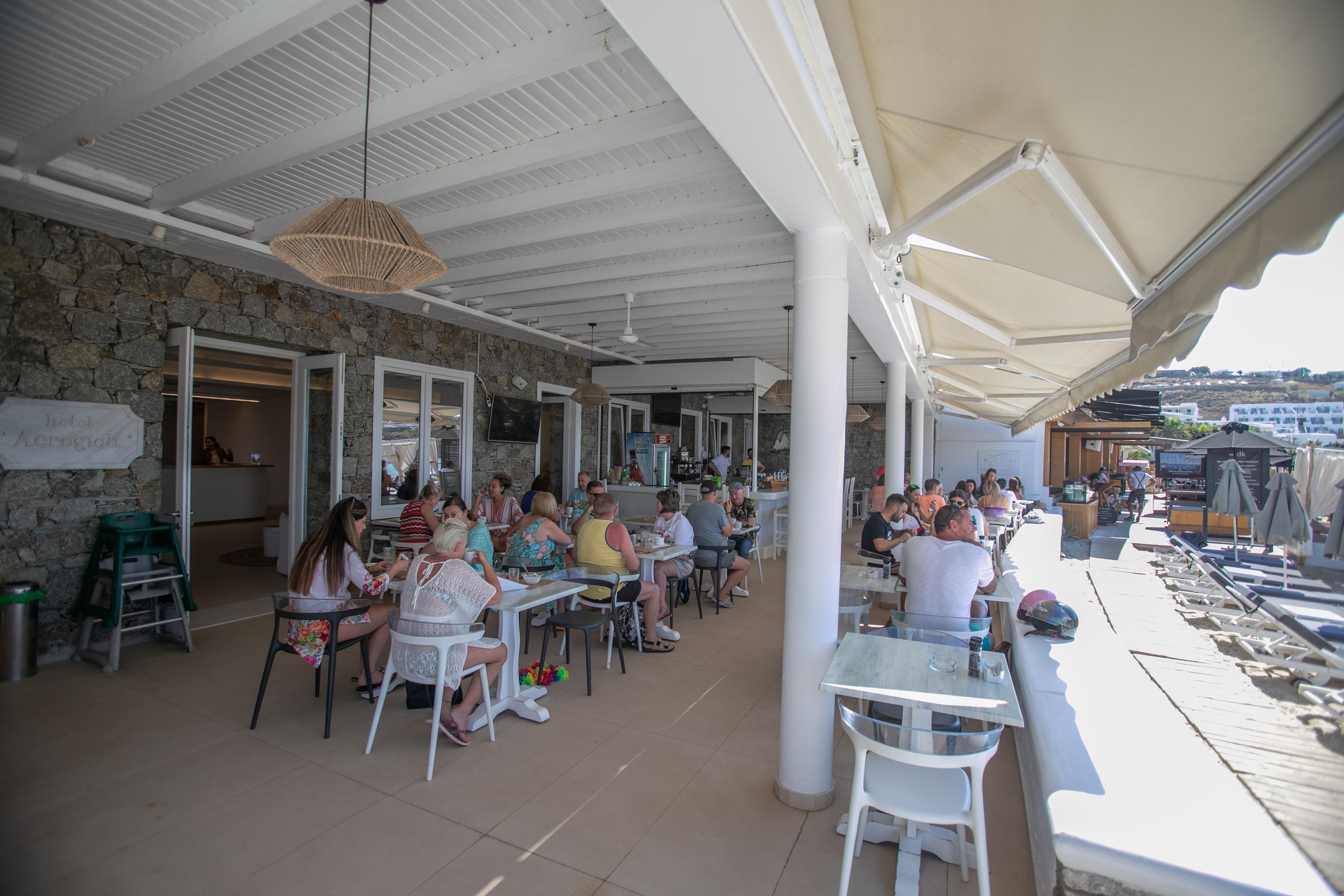 Acrogiali Beachfront Hotel Mykonos Platys Gialos  Екстер'єр фото