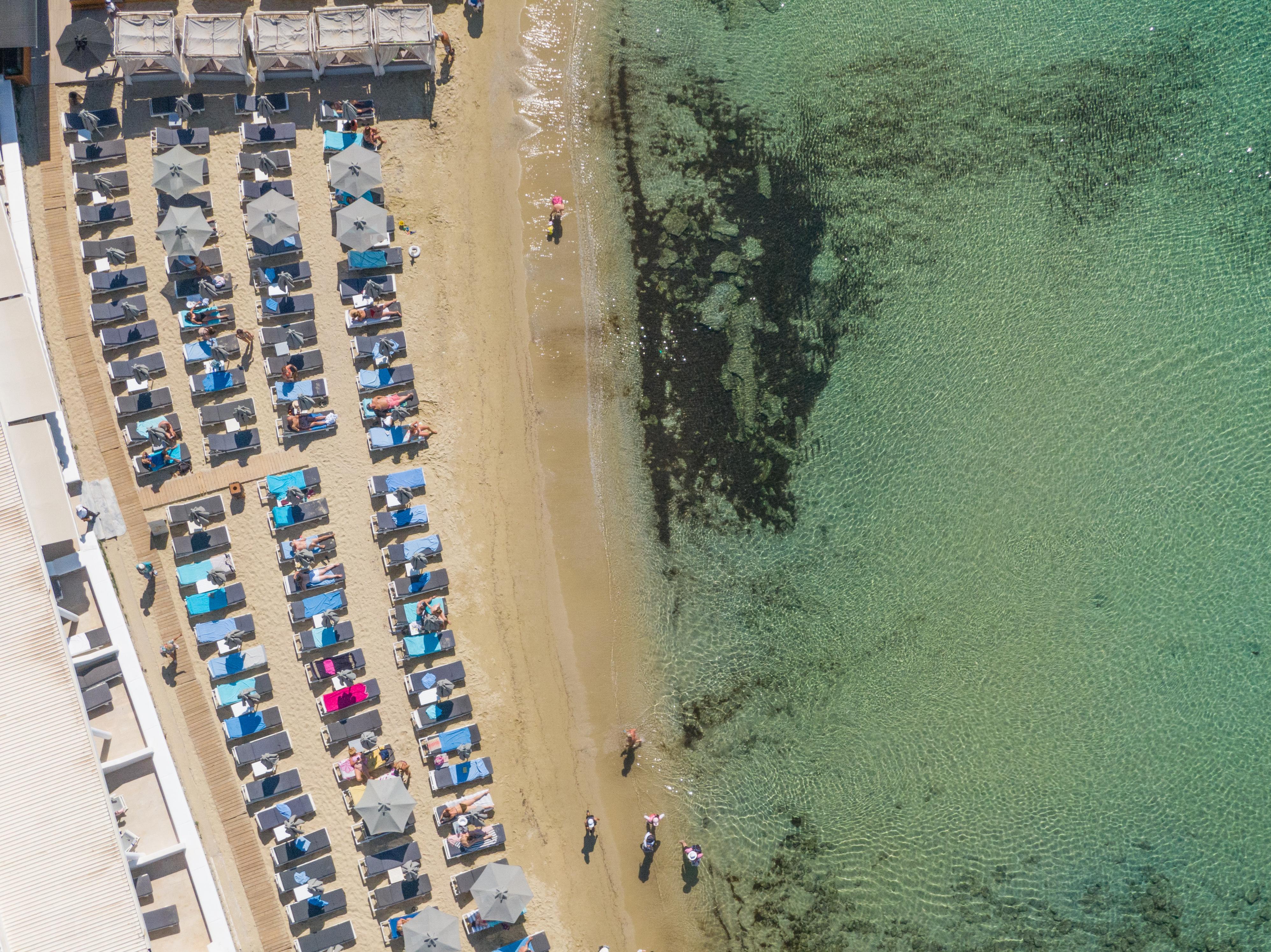 Acrogiali Beachfront Hotel Mykonos Platys Gialos  Екстер'єр фото