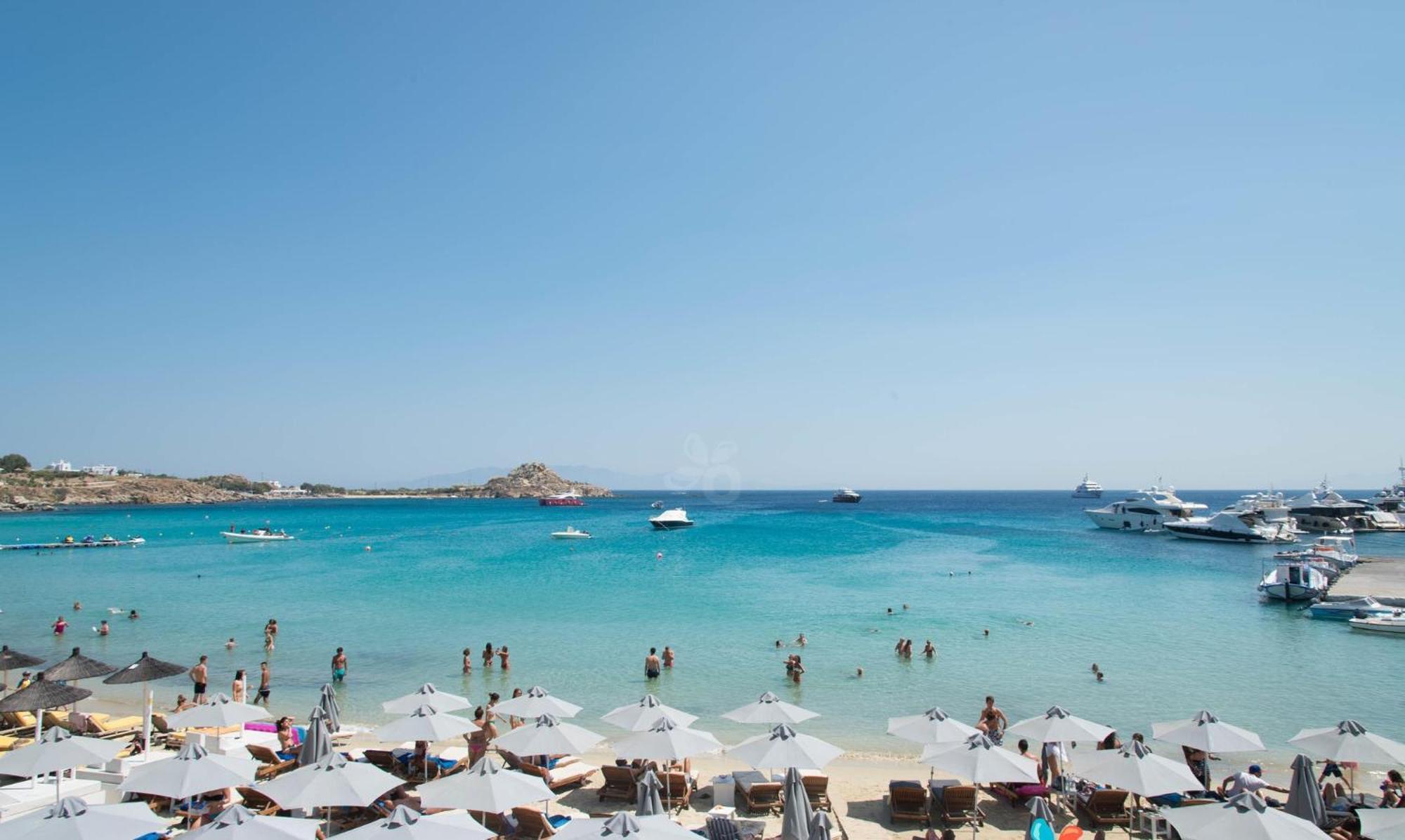 Acrogiali Beachfront Hotel Mykonos Platys Gialos  Екстер'єр фото
