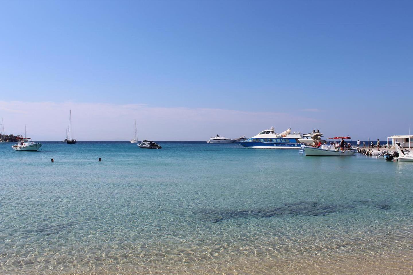 Acrogiali Beachfront Hotel Mykonos Platys Gialos  Екстер'єр фото