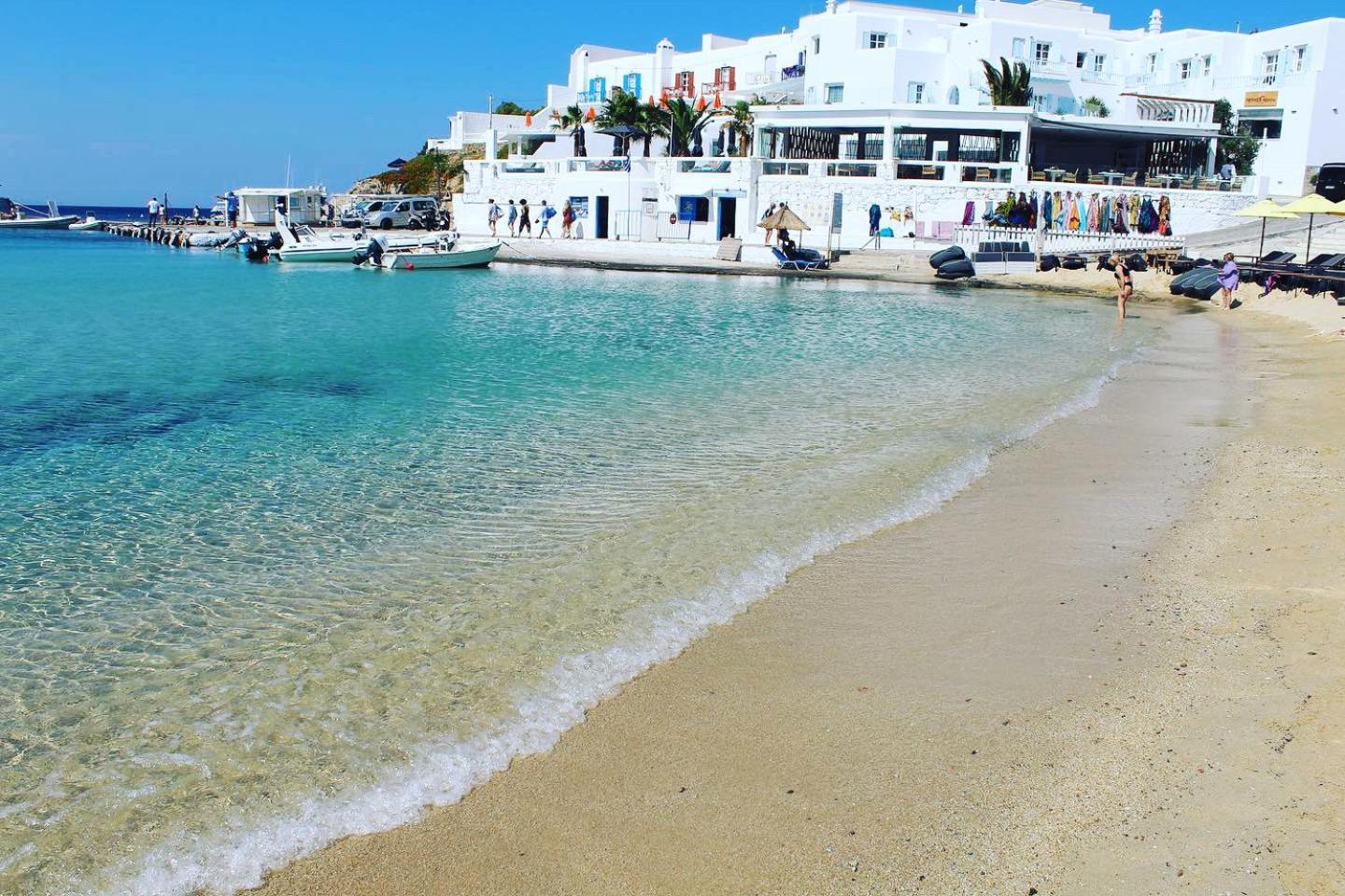 Acrogiali Beachfront Hotel Mykonos Platys Gialos  Екстер'єр фото