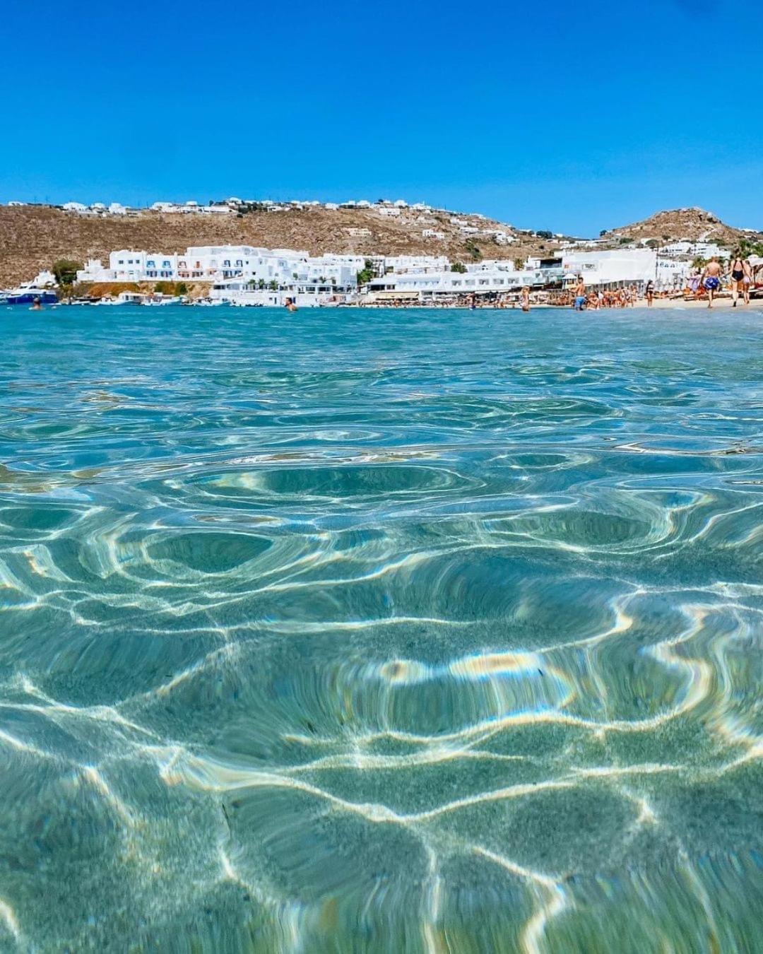 Acrogiali Beachfront Hotel Mykonos Platys Gialos  Екстер'єр фото