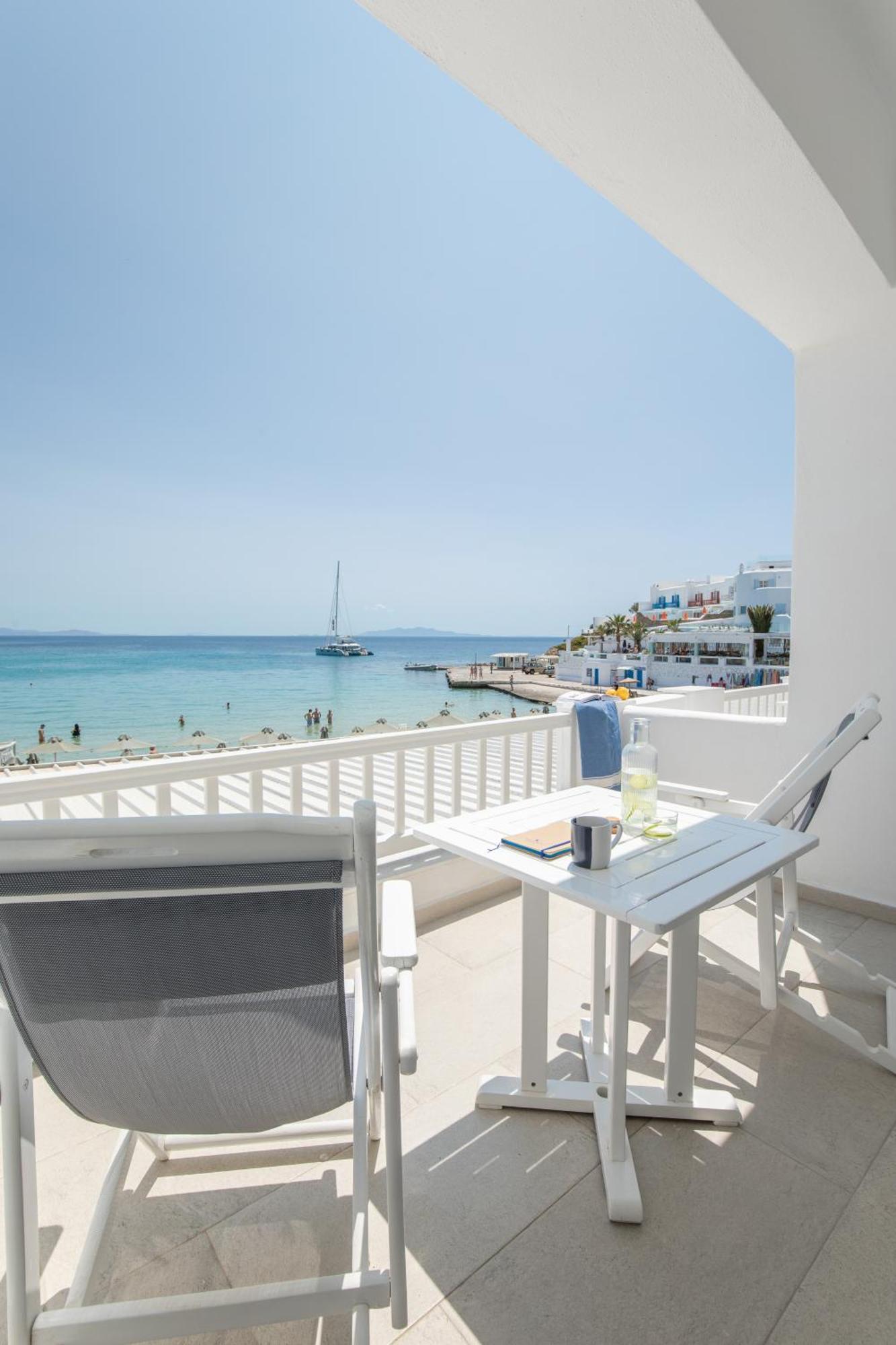 Acrogiali Beachfront Hotel Mykonos Platys Gialos  Екстер'єр фото