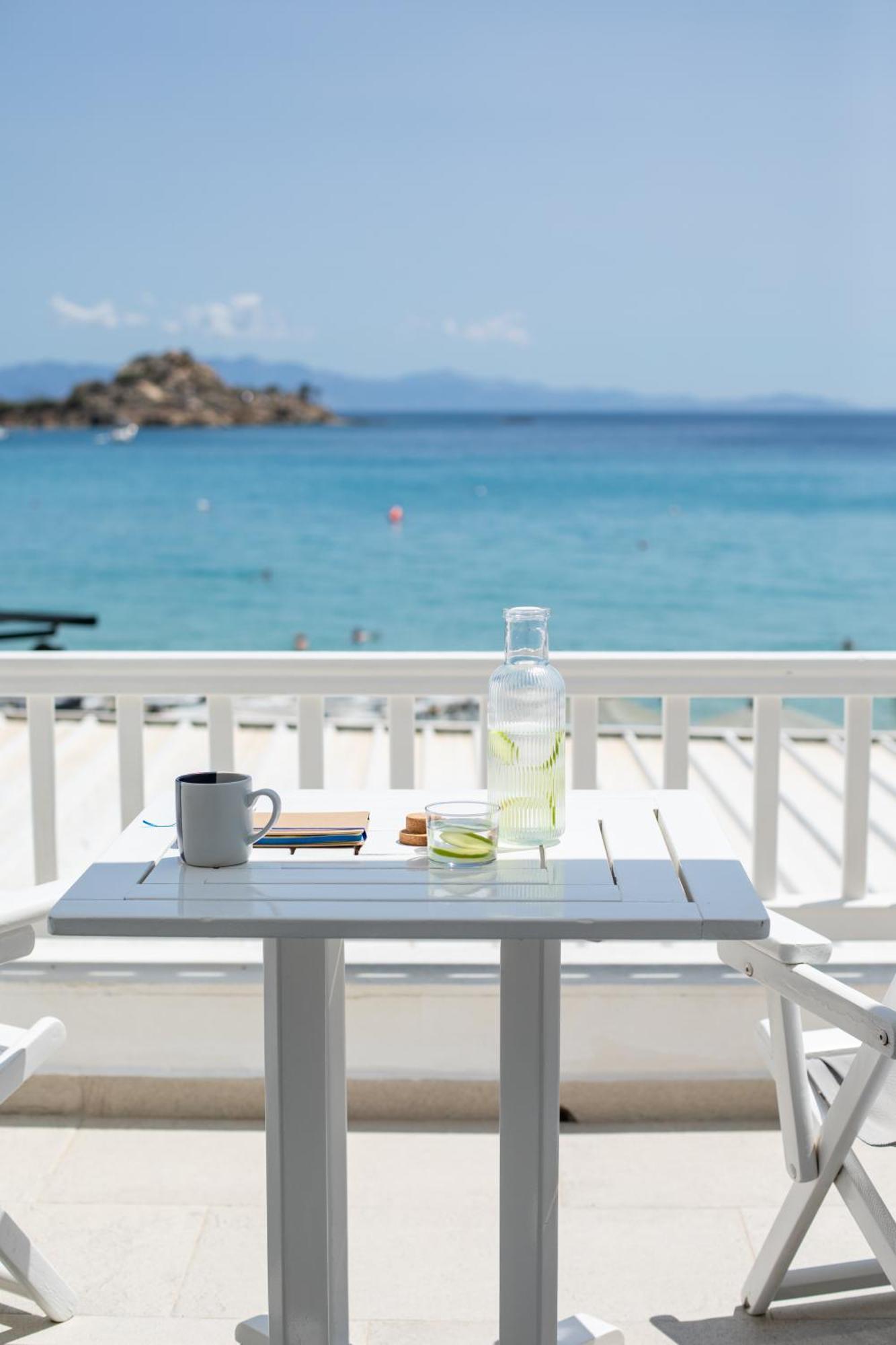 Acrogiali Beachfront Hotel Mykonos Platys Gialos  Екстер'єр фото