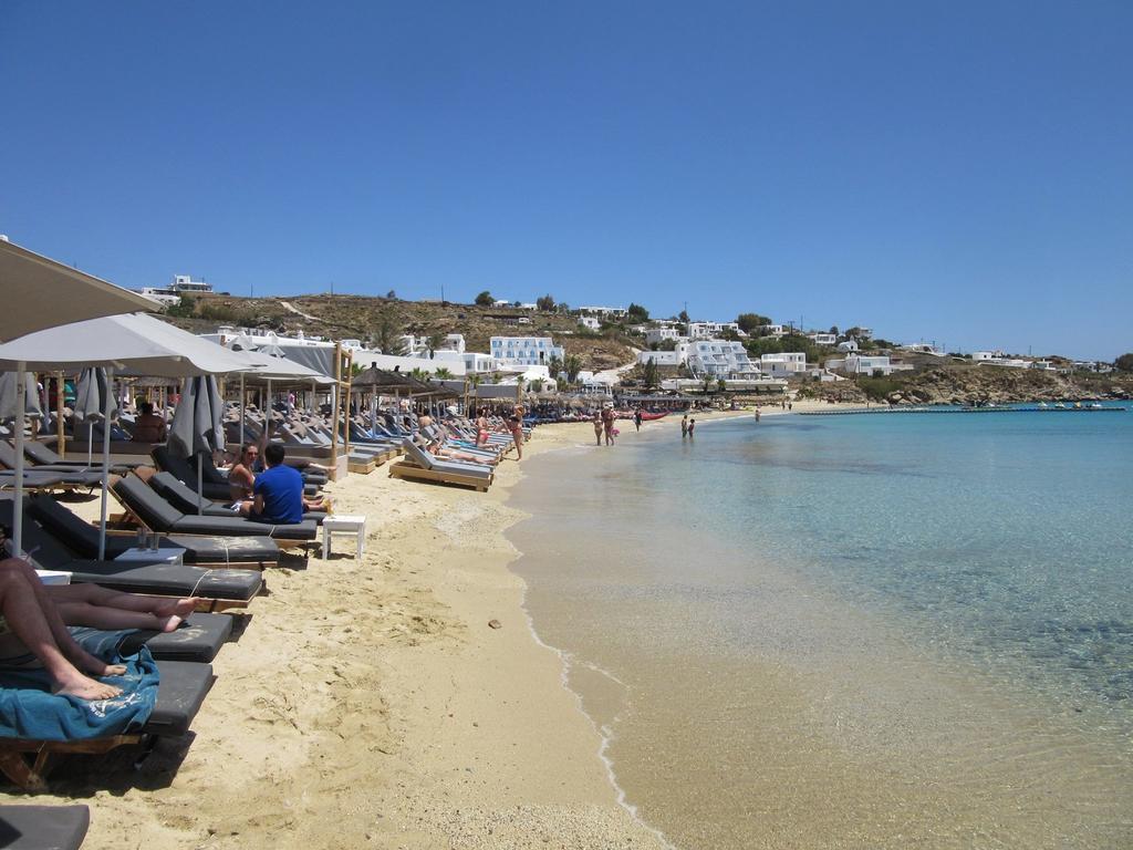 Acrogiali Beachfront Hotel Mykonos Platys Gialos  Екстер'єр фото