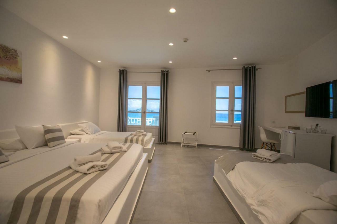 Acrogiali Beachfront Hotel Mykonos Platys Gialos  Номер фото